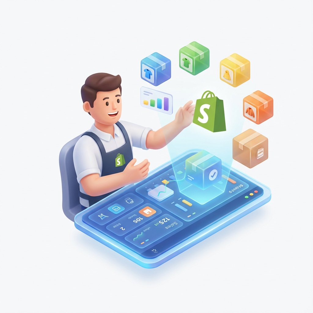 Futuristic dashboard